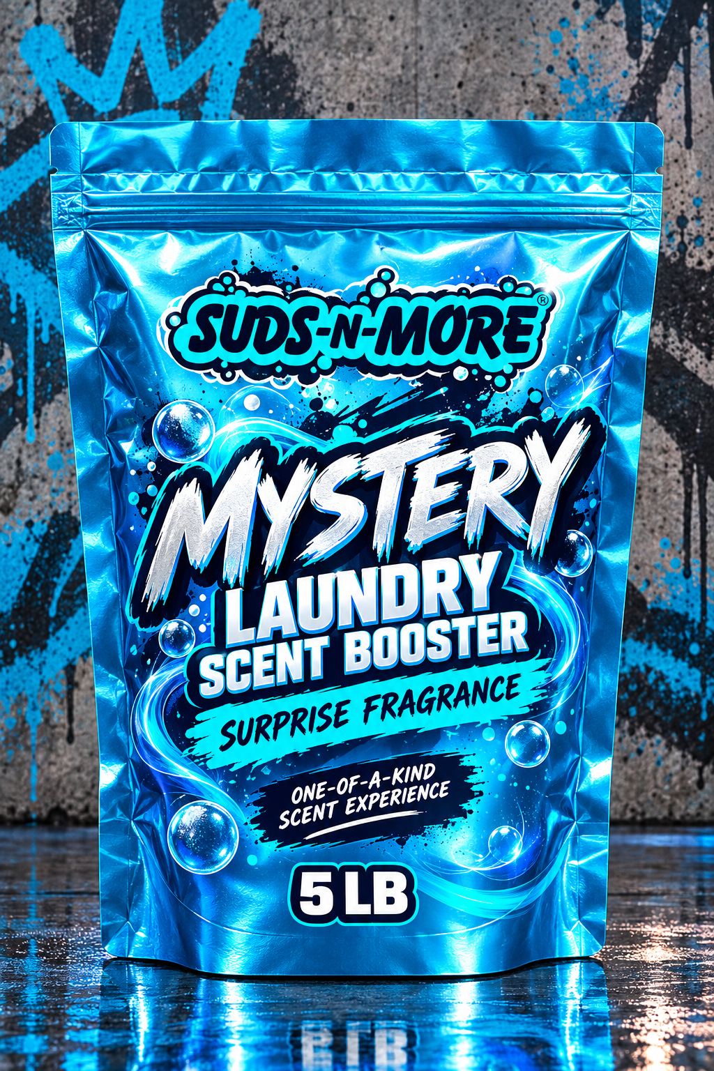 5 LB Mystery Laundry Scent Booster Pouch | Suds-N-More