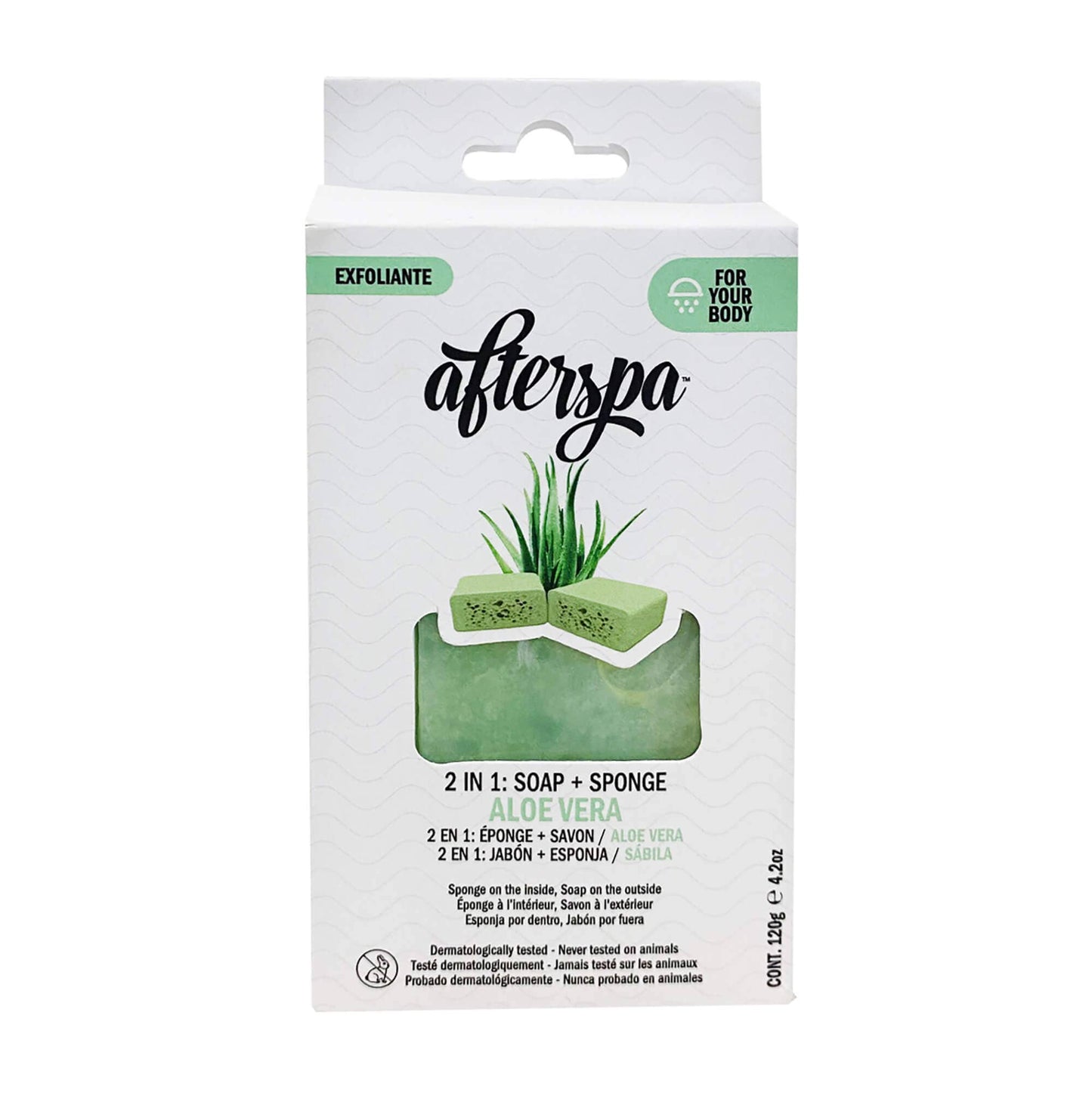 Afterspa - AfterSpa Aloe Bath & Shower Soap Sponge