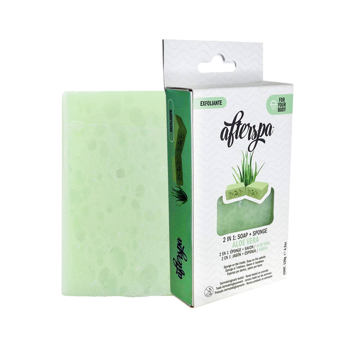 Afterspa - AfterSpa Aloe Bath & Shower Soap Sponge