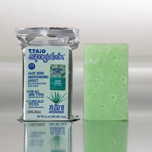 Esponjabon Aloe Vera Bar Soap - Moisturizing Effect