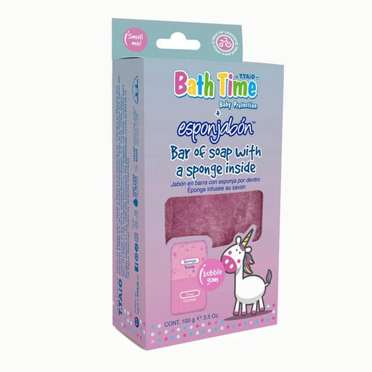 Esponjabon- Bubblegum Scented Bar Soap Sponge