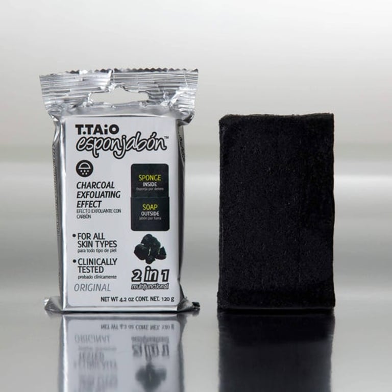 Esponjabon Charcoal Bar Soap - Purifying Effect