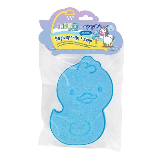 Esponjabon - Cotton Candy Duck Sponge - Scented Soap