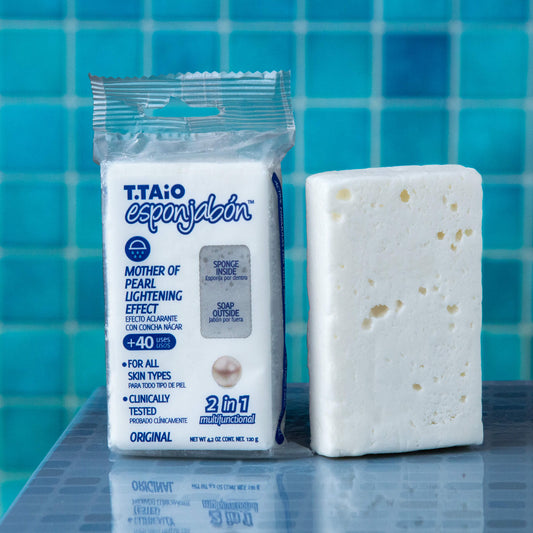 T.TAiO Esponjabon - Mother of Pearl, Lightening Effect