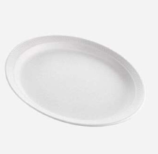 REYMA USA Plate, 9", White, Foam, (500/Case)