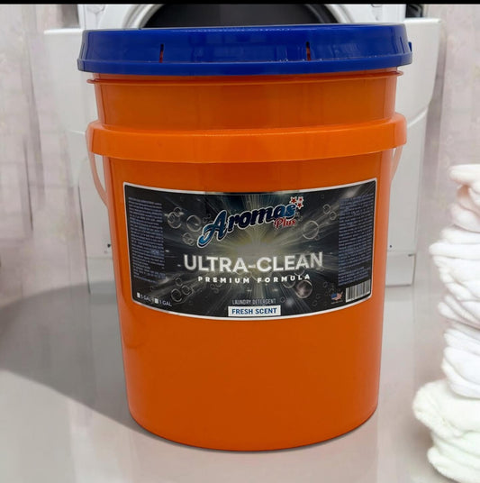 Aroma Plus 5-Gallon Blue Original Laundry Detergent - Concentrated Formula for a Deep Clean.