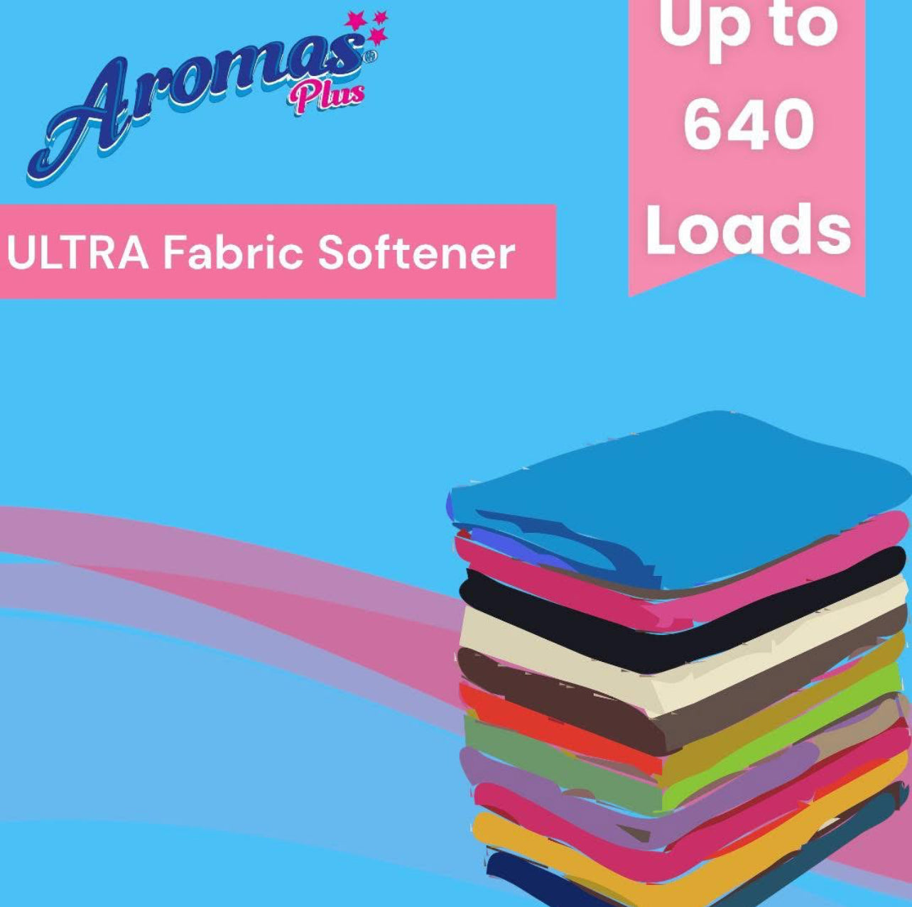 Aroma Plus Blue April Fresh Scent Fabric Softener - 5-Gallon Eco-Friendly Formula