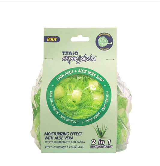 Esponjabon Bath Loofah + Aloe Vera - Moisturizing Effect