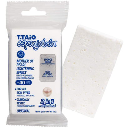 T.TAiO Esponjabon - Mother of Pearl, Lightening Effect