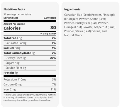 Ibitta Pinalinaza Powder Dietary Fiber Supplement