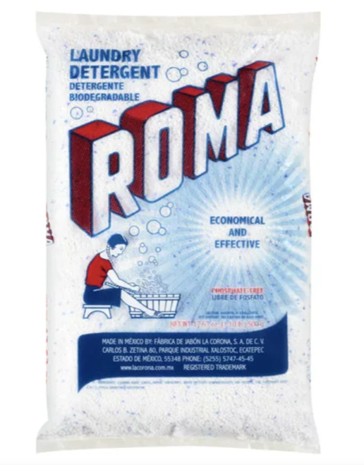 Roma Phosphate Free Powdered Laundry Detergent 500g