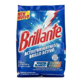 BRILLANTE LAUNDRY DETERGENT POWDER 1.21 oz