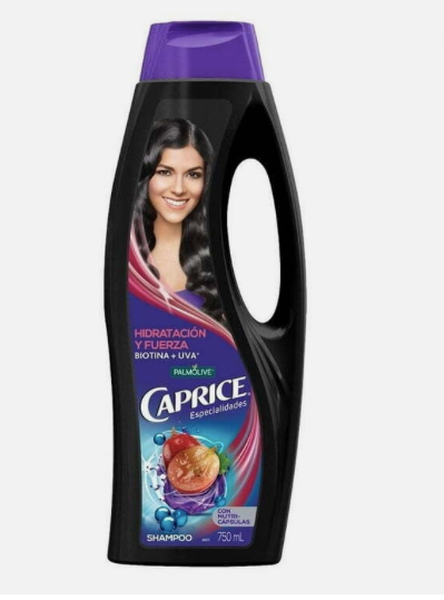 Palmolive Caprice Shampoo Biotina Plus Uva, 750 Ml