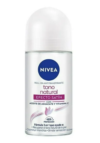 NIVEA Lightening Deodorant for Women Natural Tone Satin Effect (50 ml)