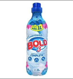BOLD 3 Suavizante Suave Frescura 1L
