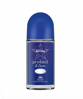 Nivea Protect & Care Roll-On Deodorant, 1.7Oz (50ML)