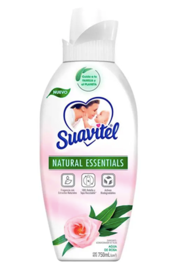 Suavitel Natural Essentials Agua de Rosas 750 ml