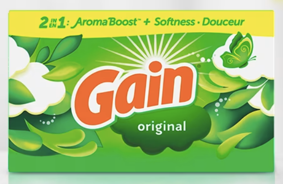 Gain Dryer Sheets with Original Fresh Scent, 34 Count