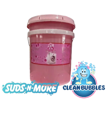 Clean Bubbles Zotee Formula Laundry Detergent - 5-Gallon for Deep Cleaning Effect.