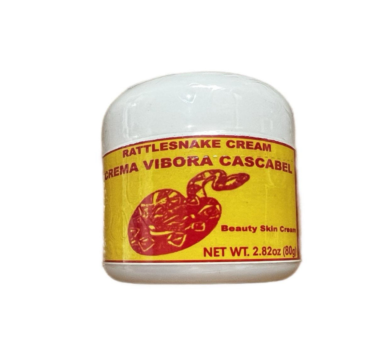 Rattlesnake Cream / Cream Vibora Cascabel Net WT 2.82oz (80g)